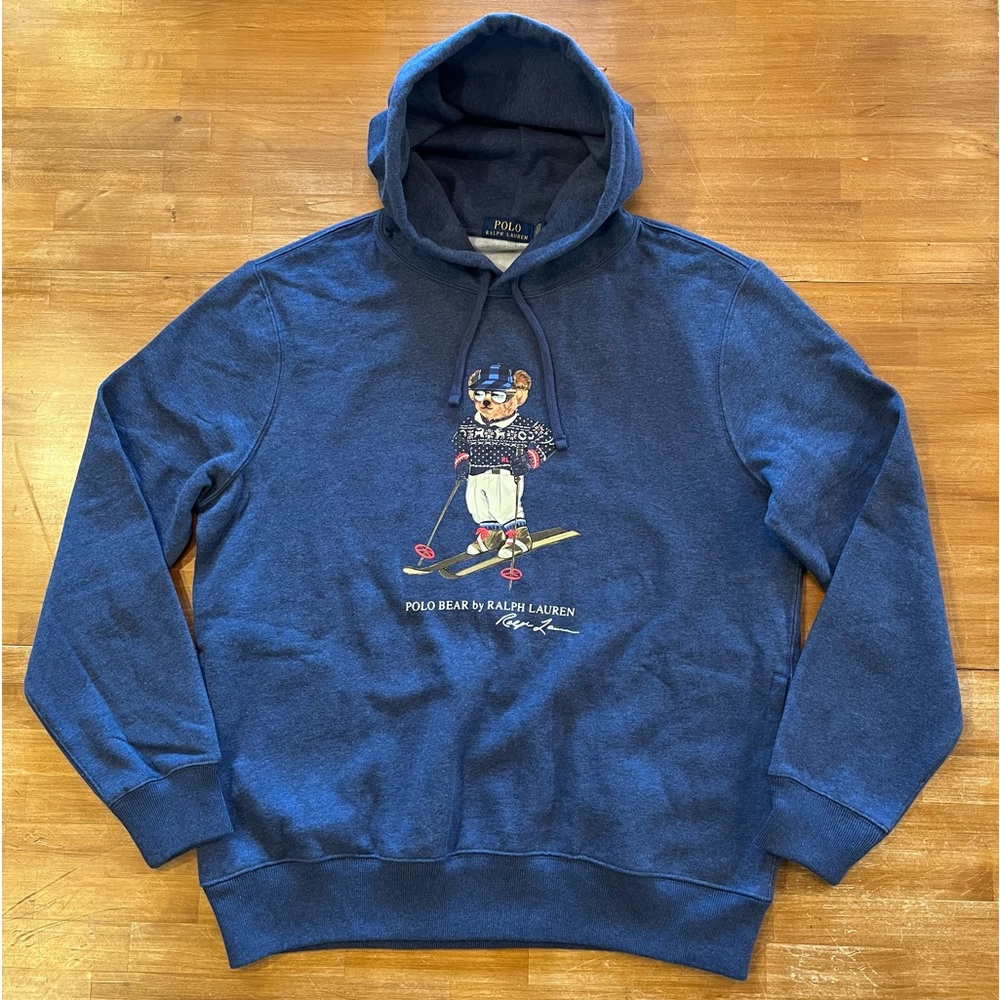 POLO RALPH LAUREN Skiing Polo Bear Hoodie - Picture 1 of 4